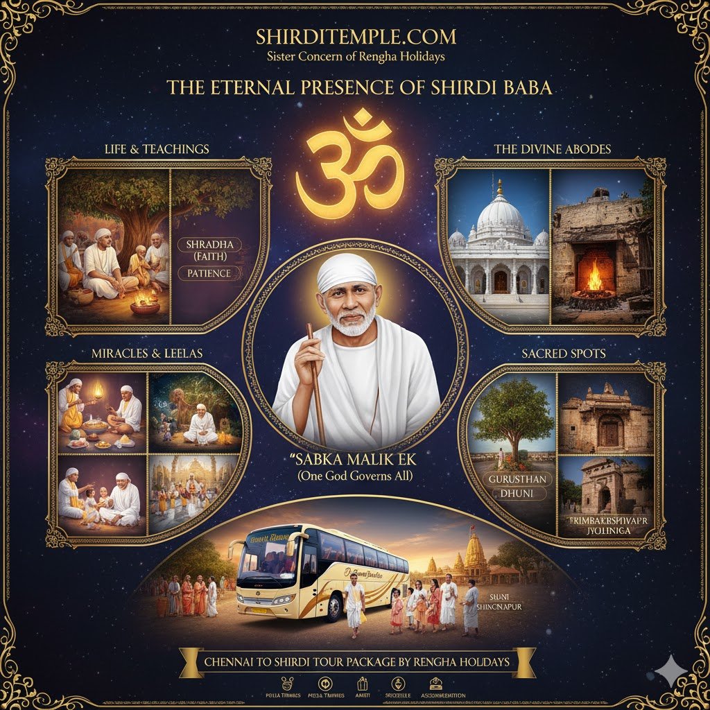 Chennai to Shirdi: 1N/2D Spiritual Circuit (Via Pune Airport)