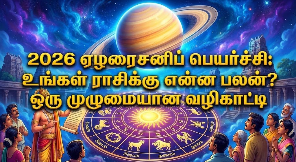 2026 ஏழரை சனிப் பெயர்ச்சி: உங்கள் ராசிக்கு என்ன பலன்? ஒரு முழுமையான வழிகாட்டி