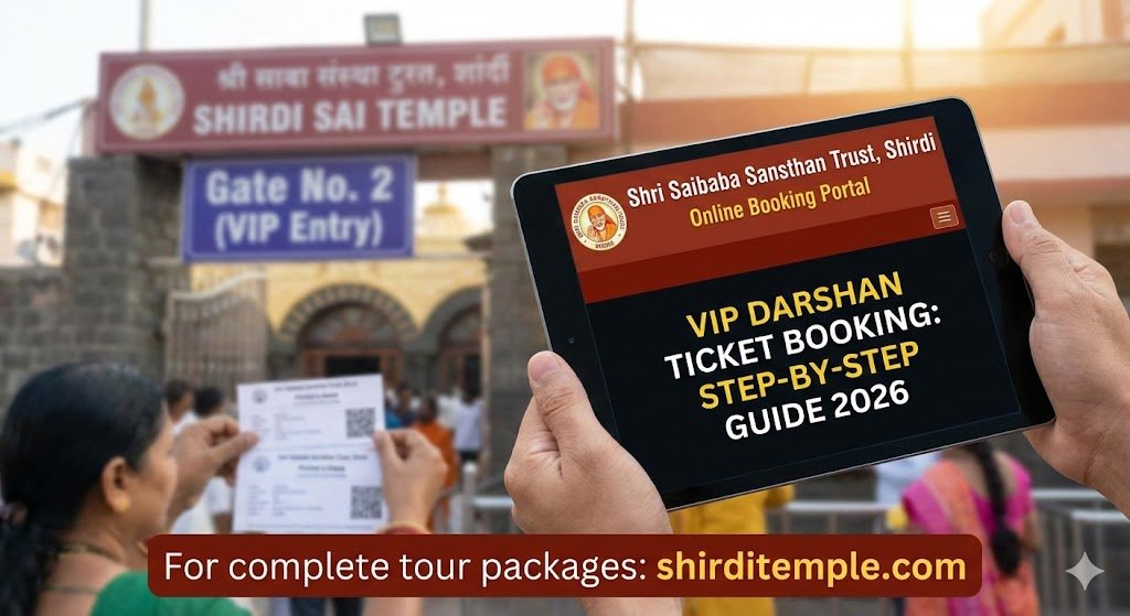 How to Book Shirdi Sai Baba VIP Darshan Tickets Online: A Step-by-Step Guide (2026)