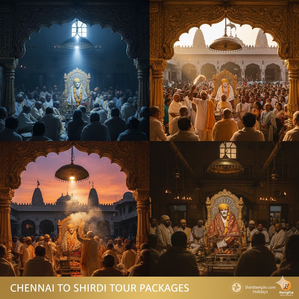 The Divine Rhythm of Shirdi: A Guide to the 4 Daily Aartis at the Samadhi Mandir