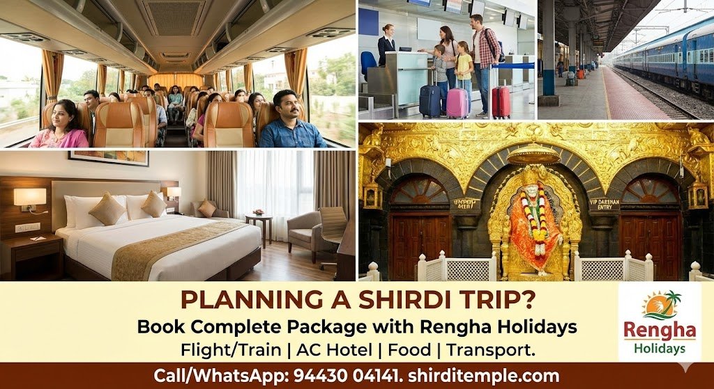 Planning a Shirdi Trip? Don’t Struggle with Tickets & Queues – Book the Ultimate VIP Package!