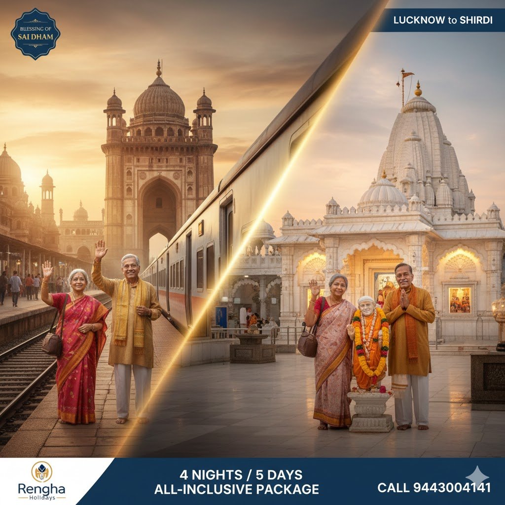Blessing of Sai Dham: Lucknow to Shirdi Special Package – 4 Nights / 5 Days