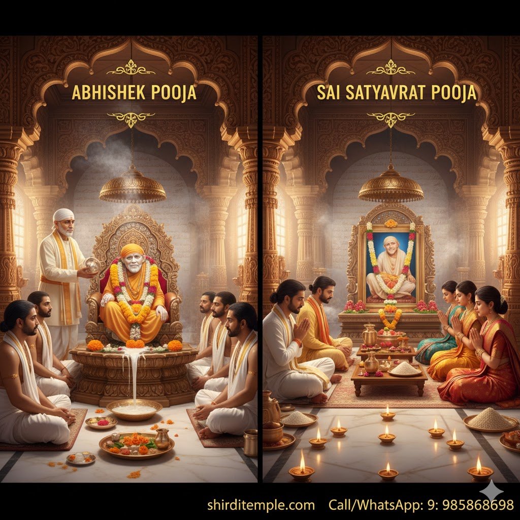 Divine Offerings A Guide to Special Poojas at Shirdi Sai Baba Temple