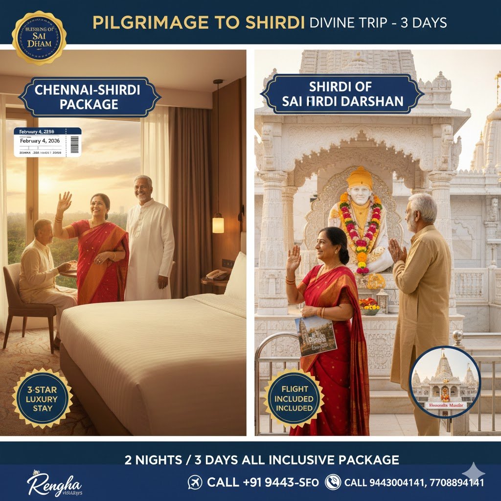 Pilgrimage to Shirdi from Pune – 2 Nights / 3 Days Divine Escape