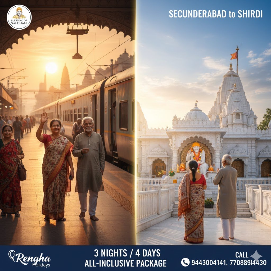 SAI SHIVAM: Shirdi & Nashik Spiritual Yatra – 3 Nights / 4 Days 2026 eDITION