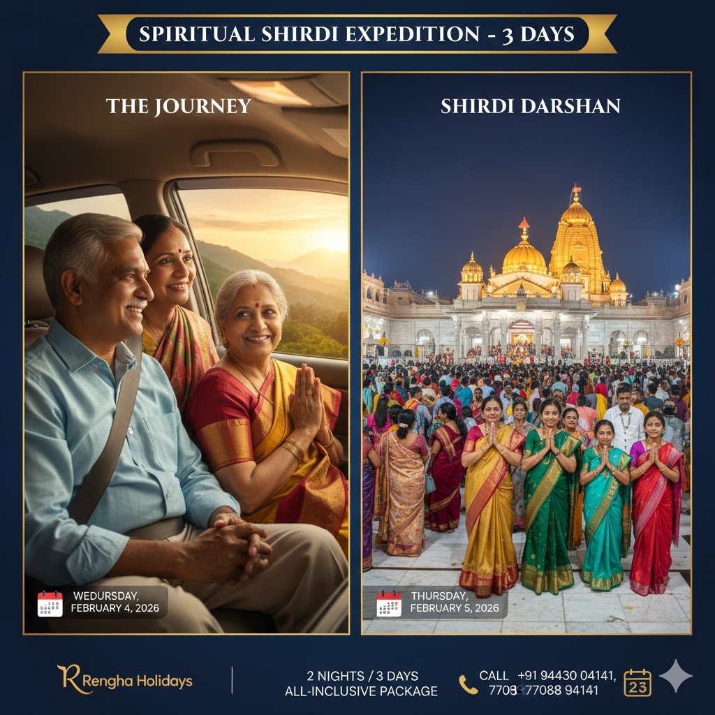 Shirdi Soul Probing Expedition: 3 Days Spiritual Retreat from Mumbai/Pune 2026 eDITION
