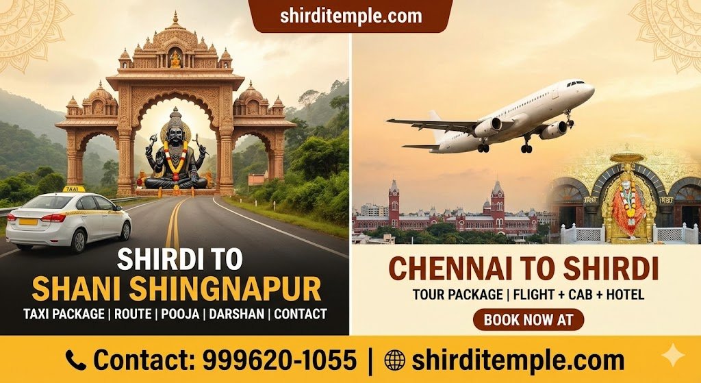 Shirdi to Shani Shingnapur Taxi Guide & Chennai to Shirdi Tour Packages (2026)