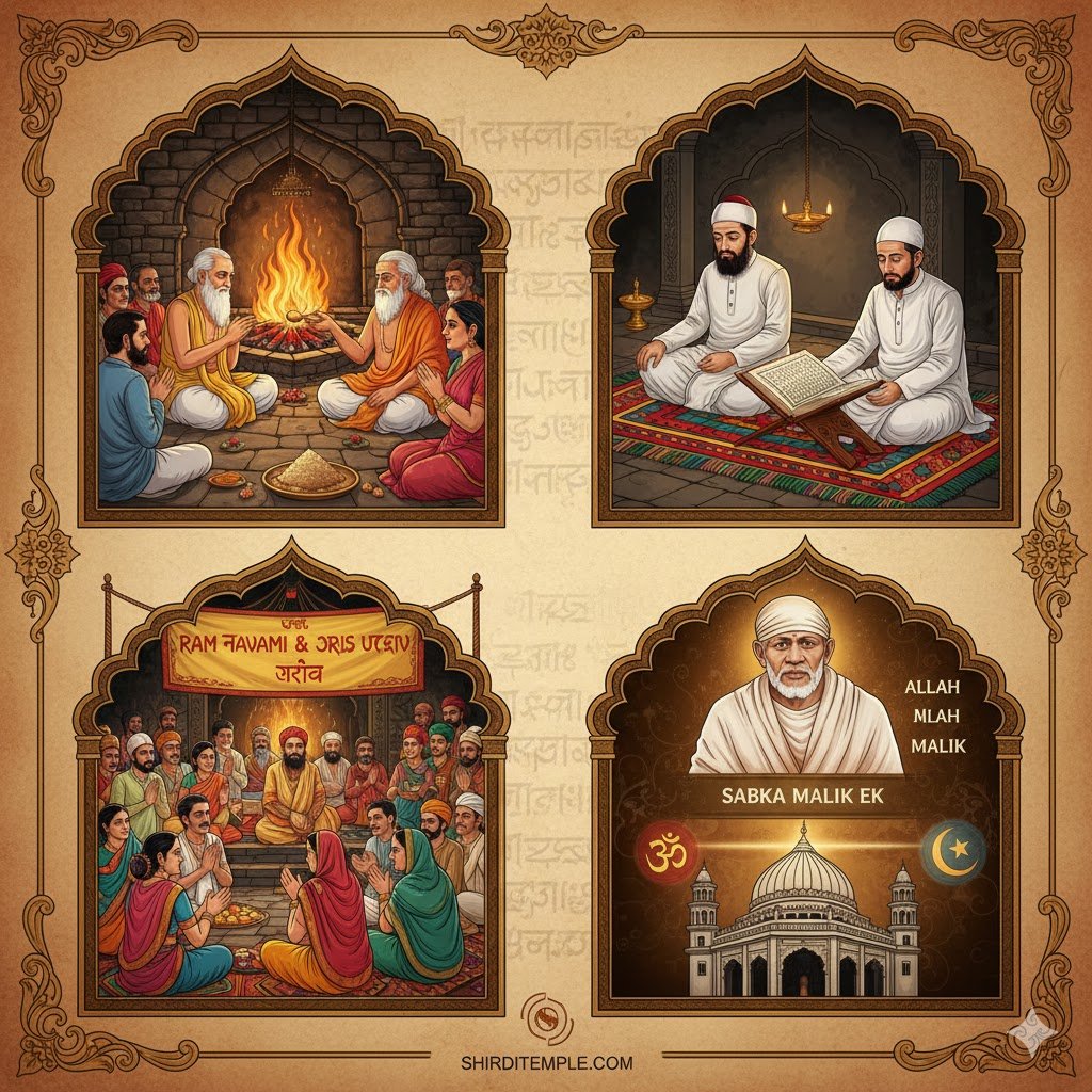 Why Did Shirdi Sai Baba Living as a Sufi Fakir Respect and Practice Hindu Traditions