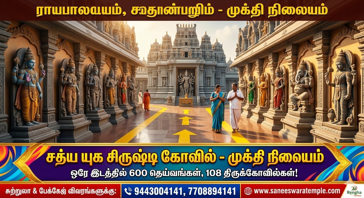 Discover the Spiritual Wonder: 600 Deities and 108 Temples in One Sacred Place!