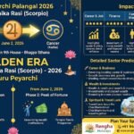 Guru Peyarchi Palangal 2026 for Vrischika Rasi Scorpio Detailed Predictions