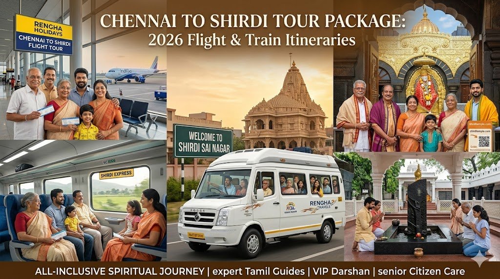 Chennai to Shirdi Tour Package 2026 Flight Train Itineraries