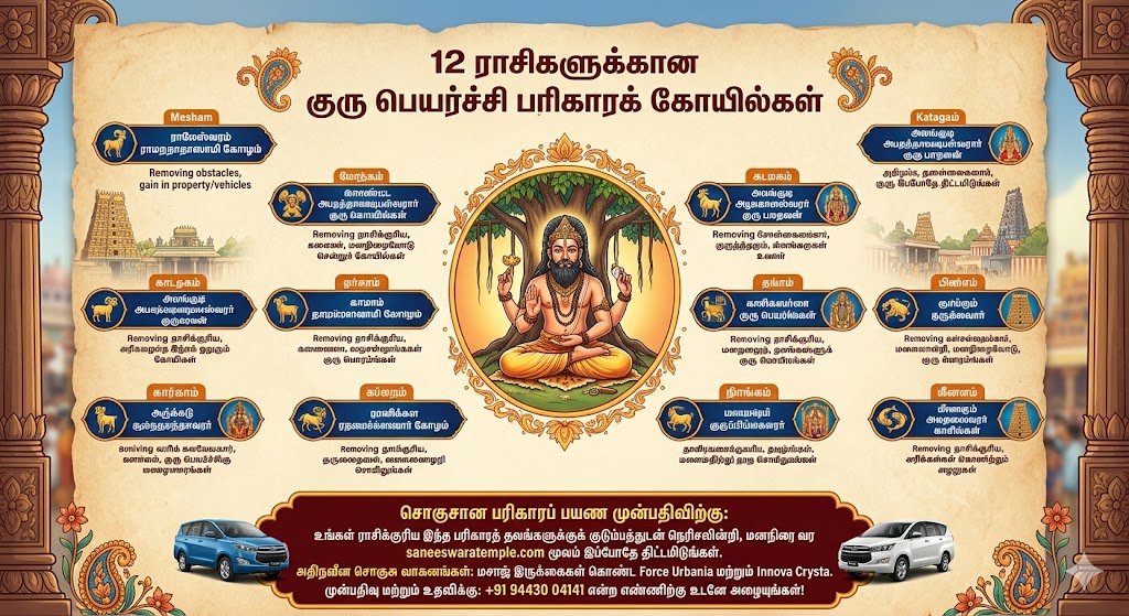 Guru Peyarchi 2026 The Exact Pariharam Temple Your Rasi Must Visit for Success!